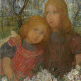 Piet Mondriaan (1872 - 1944), Lente Idylle 1900-1901. Collectie Bart Jeroen van Olst..jpg